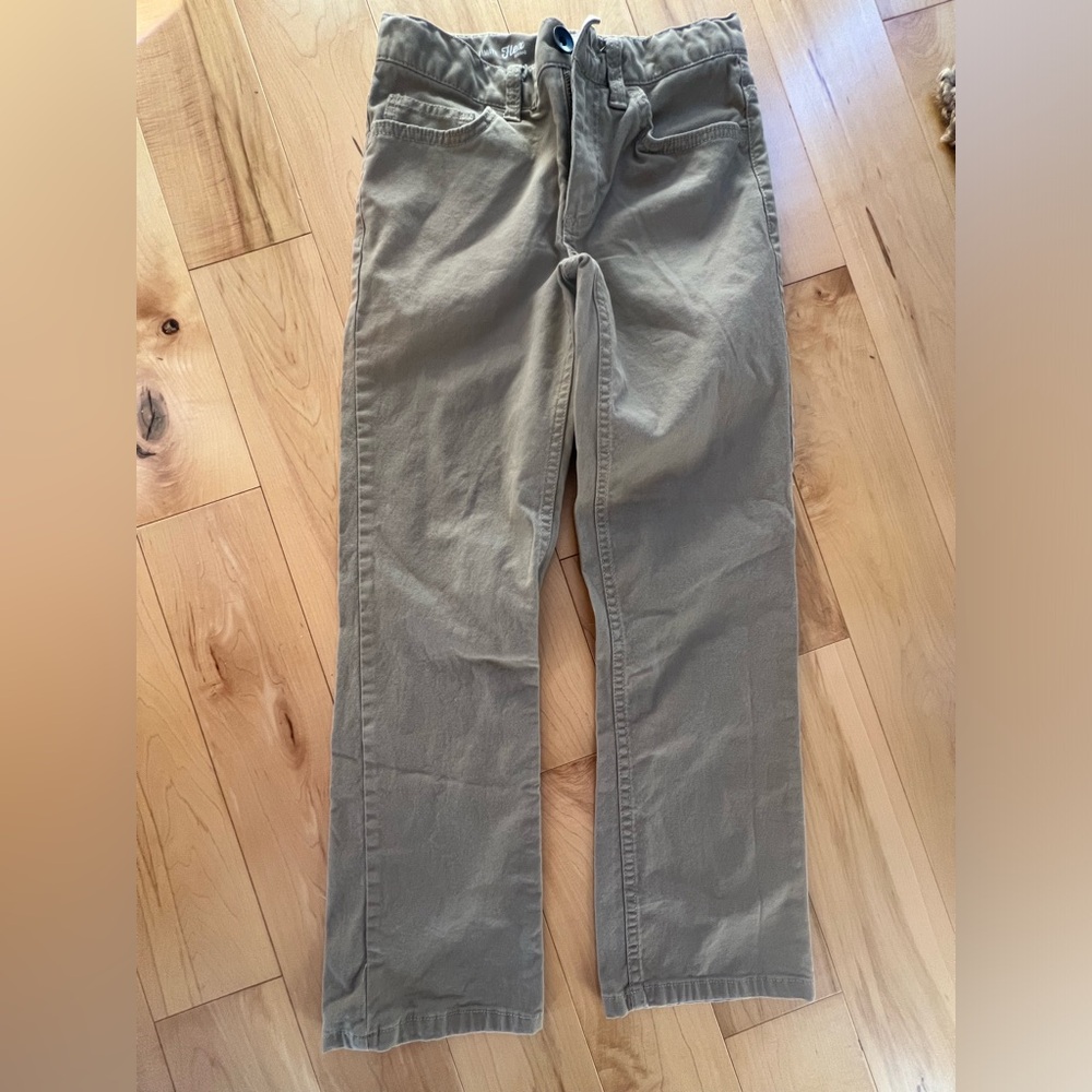 Urban Pipeline boys adjustable waist khaki pants size 10